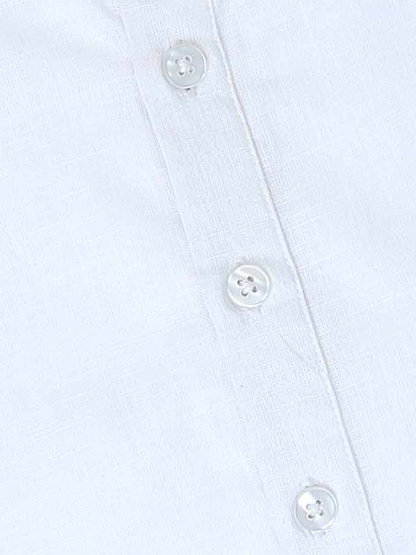 White Cotton Short Kurta