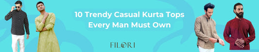  Mens Casual Kurta