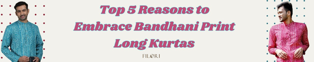  Bandhani print kurtas