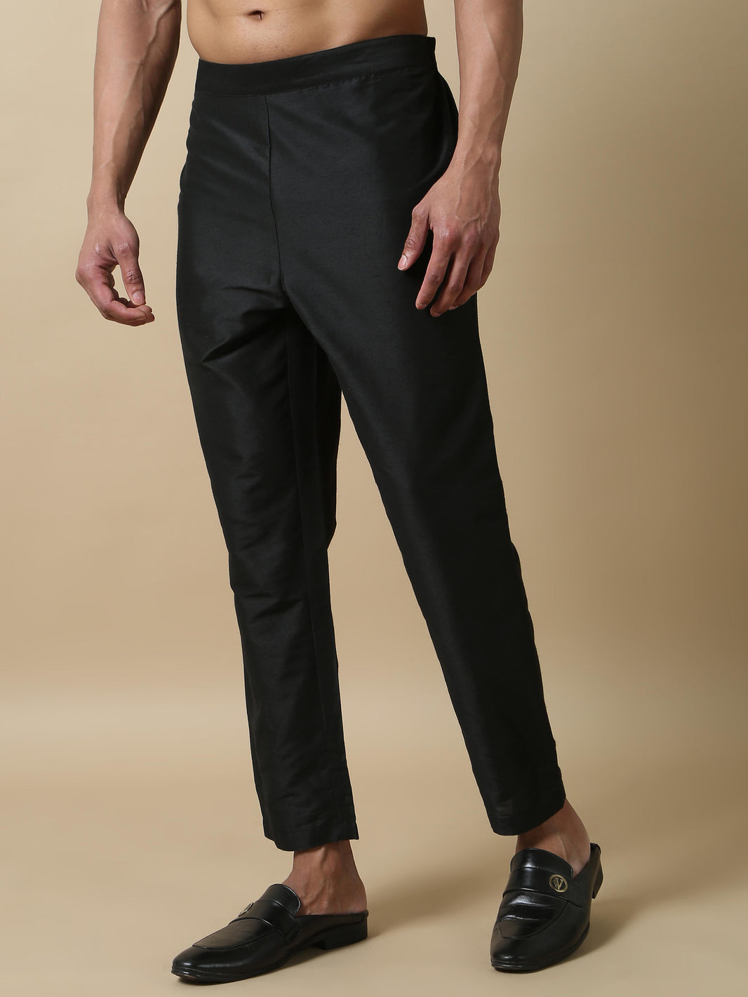Designer Black Kurta Pant for Men