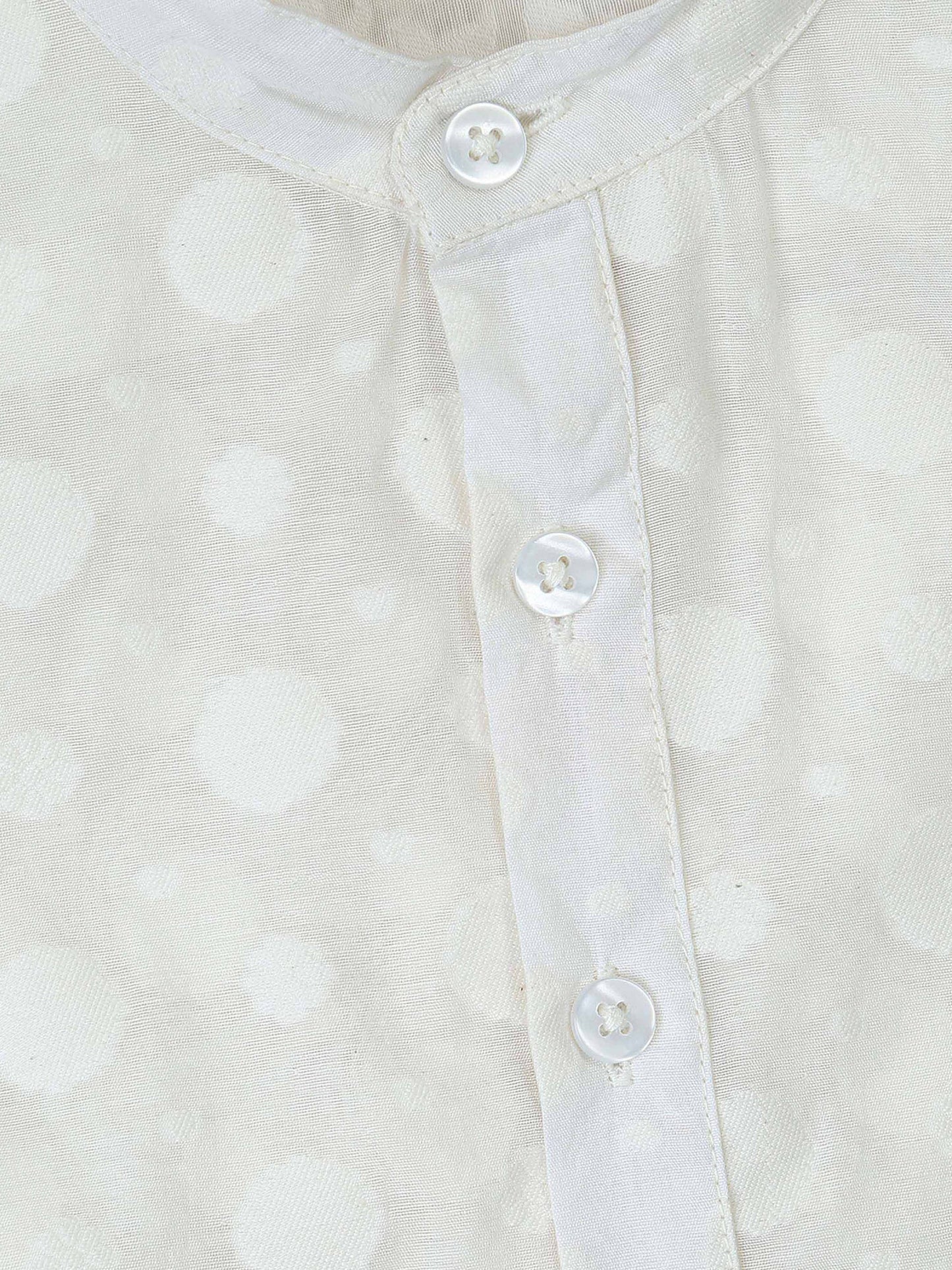 Banarasi Kora Buta Short Kurta